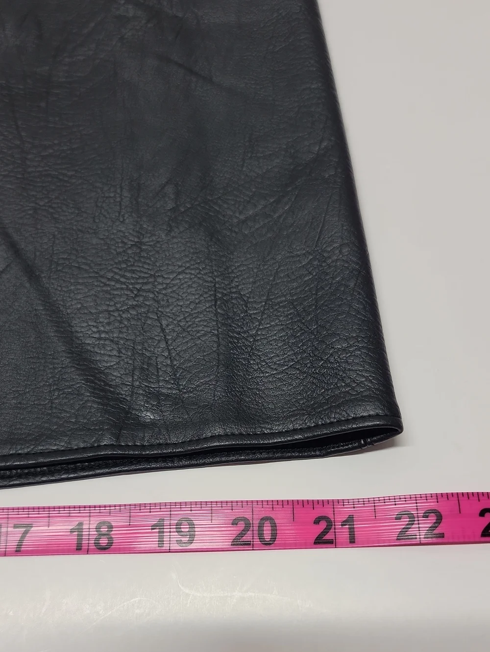 dip Black Faux Leather Mini Skirt With Pockets! Sz 10